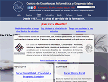 Tablet Screenshot of informaticatron.es